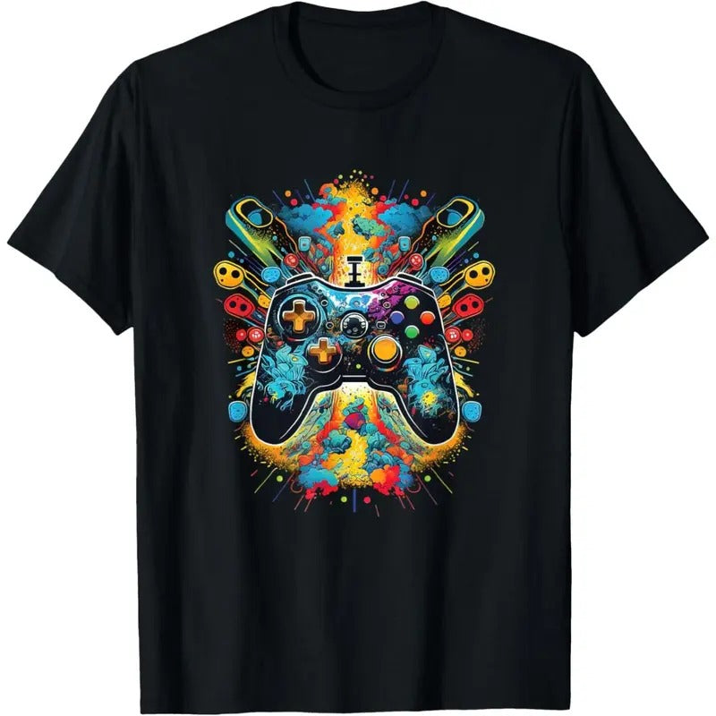 Gamer Aesthetic Graphic Gaming Video Games Boys Teens Kids T-Shirt made in usa Hoodie, Sweatshirt | DripVista.com