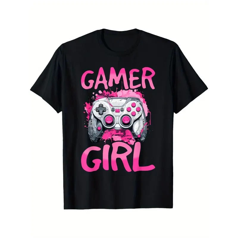Gamer Game Girl T-shirt made in usa Hoodie, Sweatshirt | DripVista.com