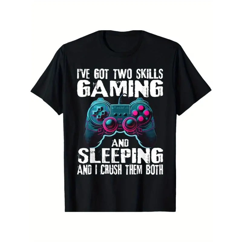 Gaming And Sleeping Funny Gamer Sayings Boys Teens Kids Men T-Shirt made in usa Hoodie, Sweatshirt | DripVista.com