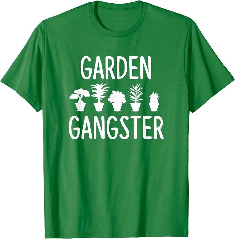Garden Gangster - Gardening Shirt for Gardeners T-Shirt | Unisex Cotton Tee, Size S-3XL Hoodie, Sweatshirt | DripVista.com