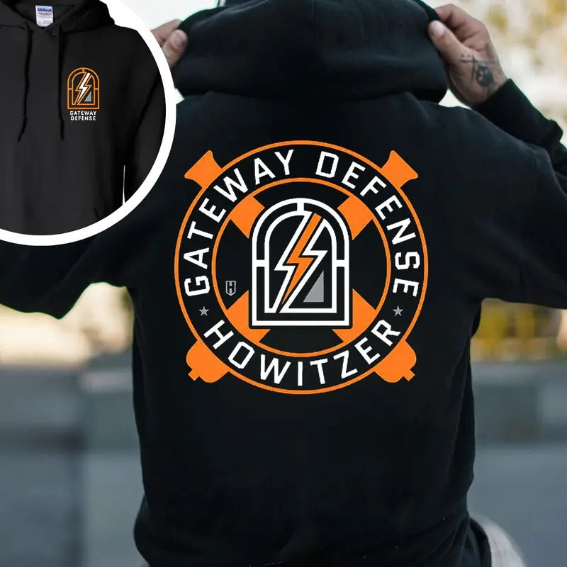 Gateway Defense Howitzer 2 Side Printed T-shirt - Crewneck Sweatshirt