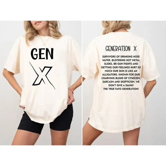 Gen X Style 2 Shirt And Sweatshirt, Heavy Cotton Tee, Generation X , Gift For Dads, Funny Gen X T shirts, Sarcastic T shirts, Fathers day gift, Gift For Mom