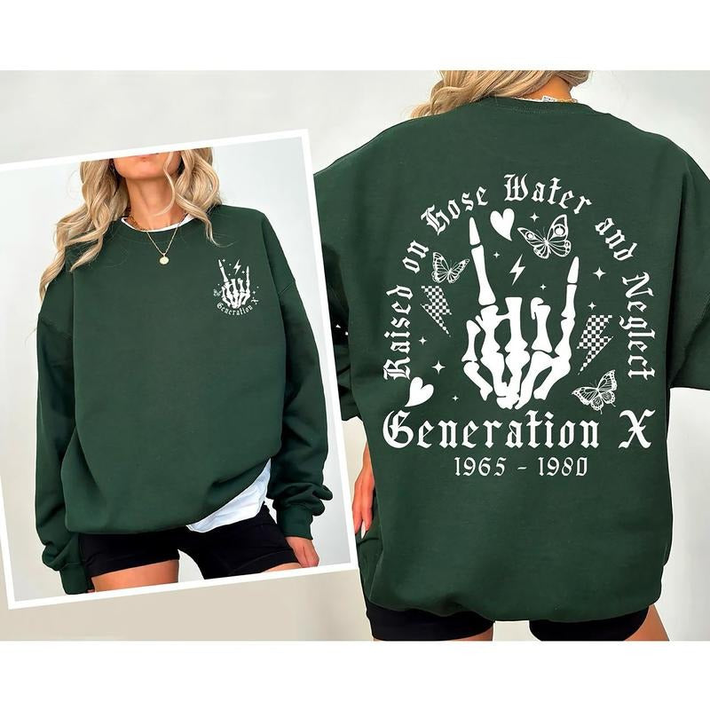 Generation X Shirt, Gen X TShirt, Raised on Hose Water and Neglect Shirt, Gen X TShirt, Generation X T-Shirt, Funny...