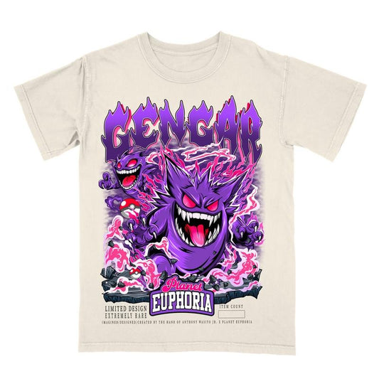 Gengar TEE  | VINTAGE TEE GRAPHIC T-SHIRT | GIFT FOR FAN