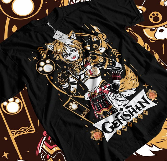 Genshin Impact Gorou UnisexT-Shirt S-4XL,gorou,Anime,Manga,Graphic Tee Tshirt S-4XL