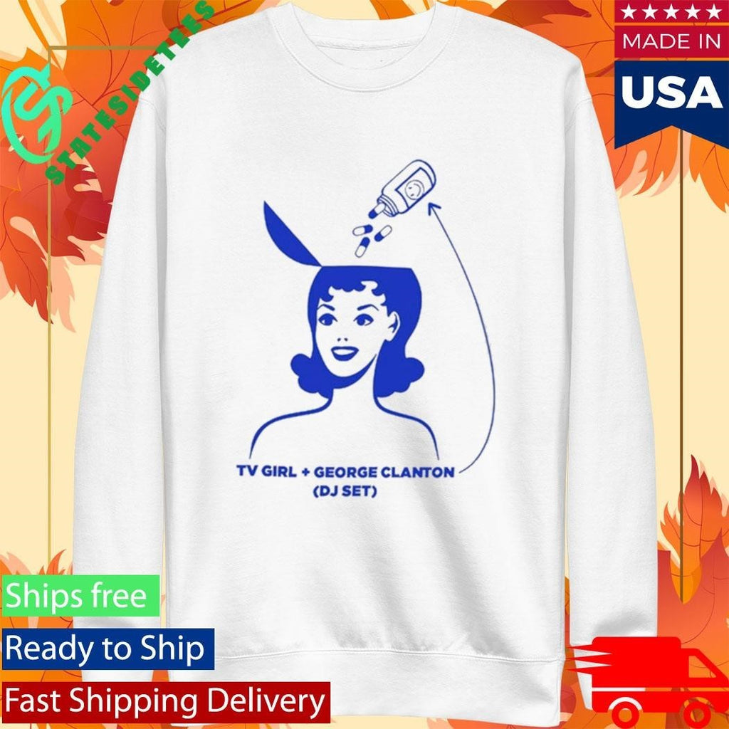 George Clanton x TV Girl DJ Set Graphic Shirt