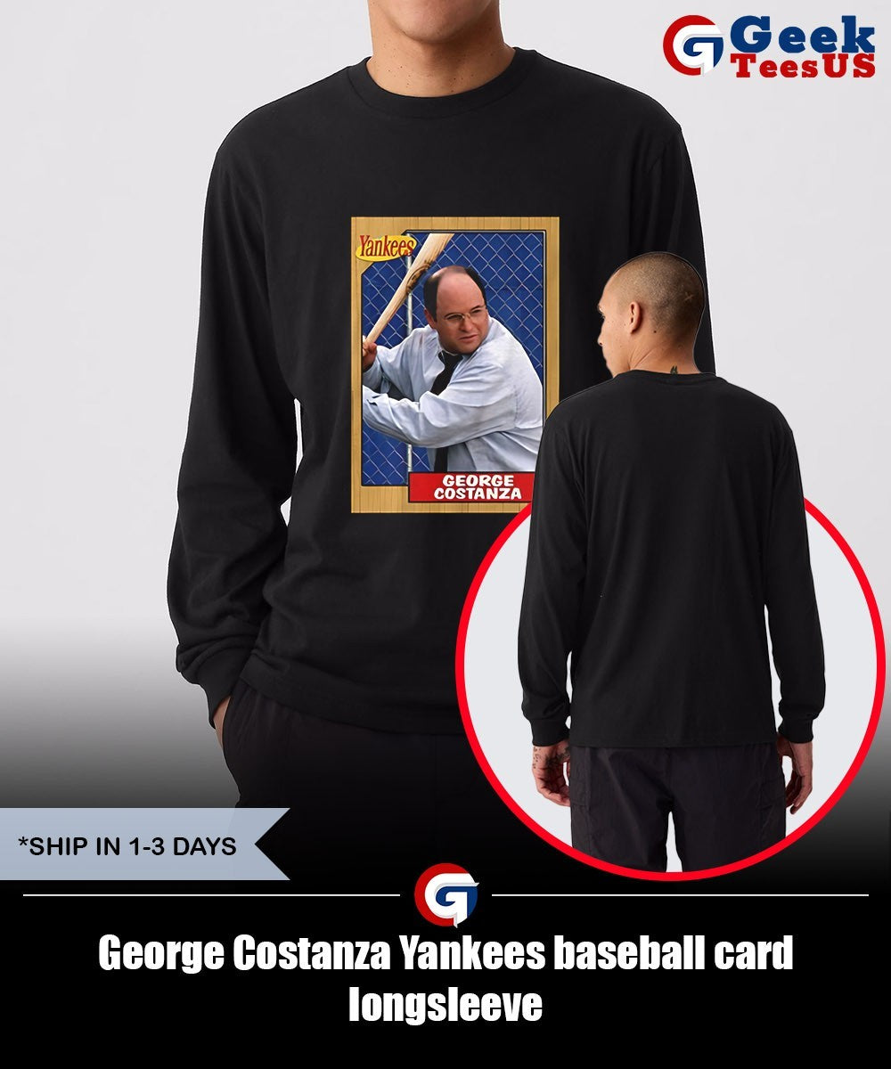 George Costanza Yankees baseball card shirt