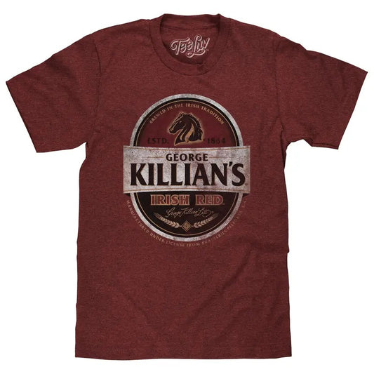 George Killian's Irish Red Lager Logo T-Shirt - Red