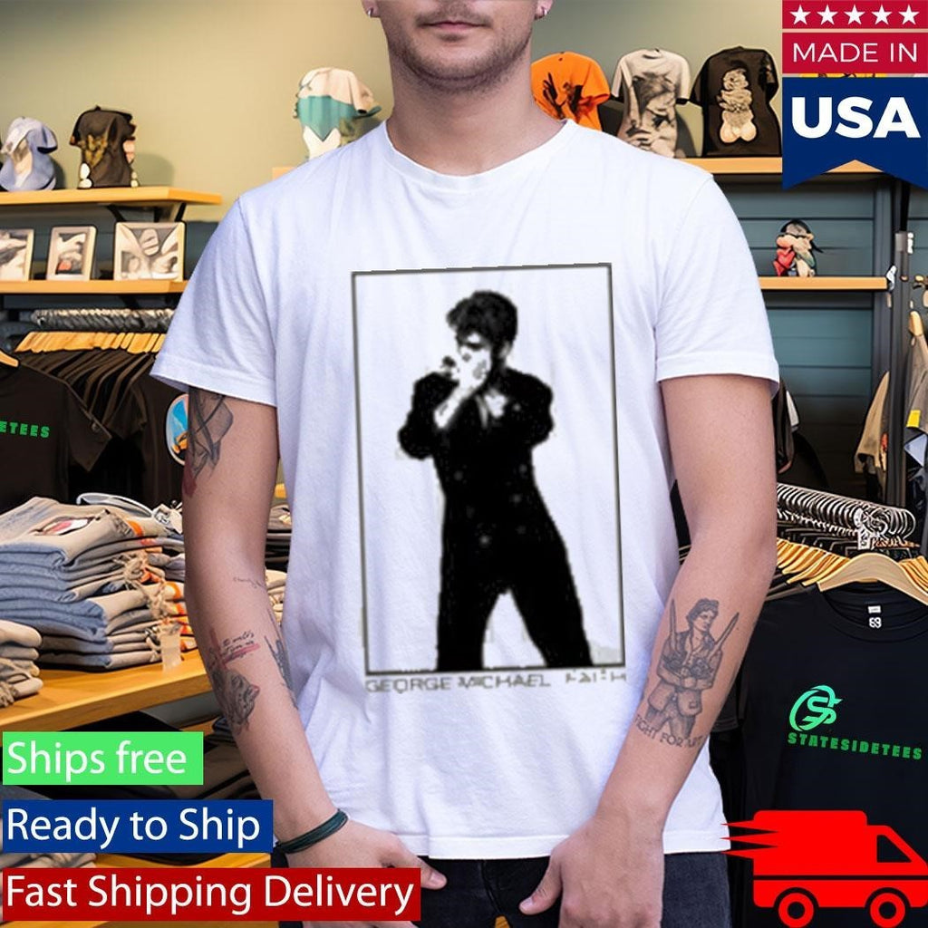 George Michael Faith Photo Shirt