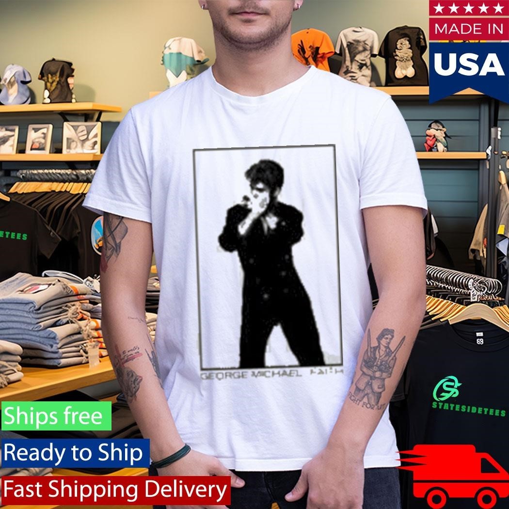 George Michael Faith Photo Shirt