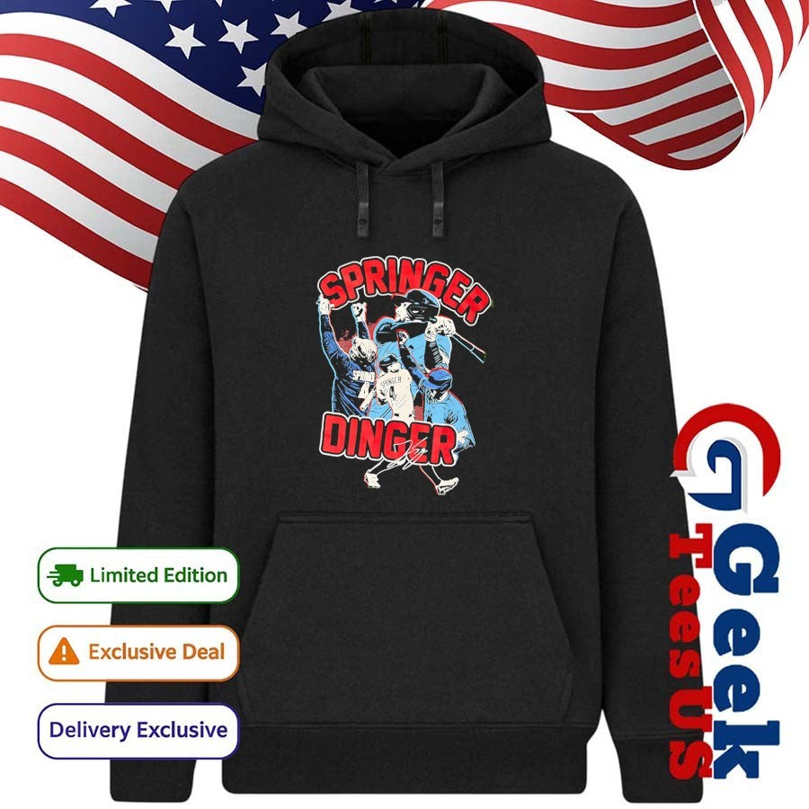 George Springer Dinger Toronto Blue Jays MLB graphic shirt