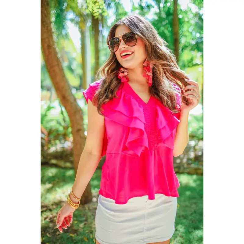 Get The Scoop Ruffle Top T-Shirts, Hoodie, Sweatshirt | DripVista.com