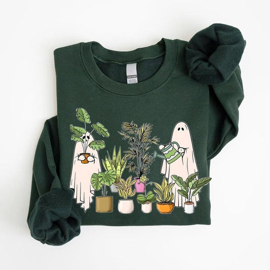 Ghost Plant Shirts Crazy Plant Lady TShirt, Ghost Plant Lady, Halloween Plants ,Ghost Plant Lady, Ghost Plant Shirts