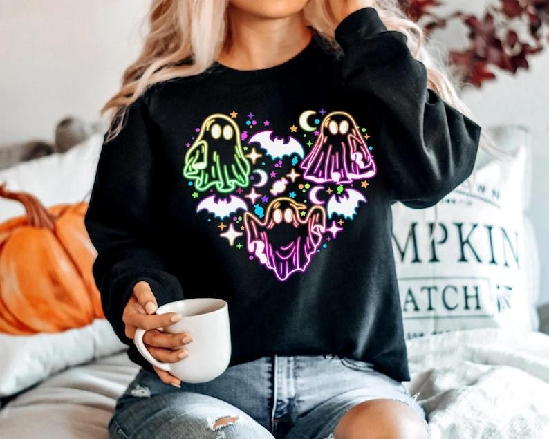 Ghost Sweatshirt, Halloween Ghost Shirt, Bougie Ghost Shirt, Halloween Gifts, Halloween Crewneck, Halloween Ghost  T-shirt, sweater and Hoodie
