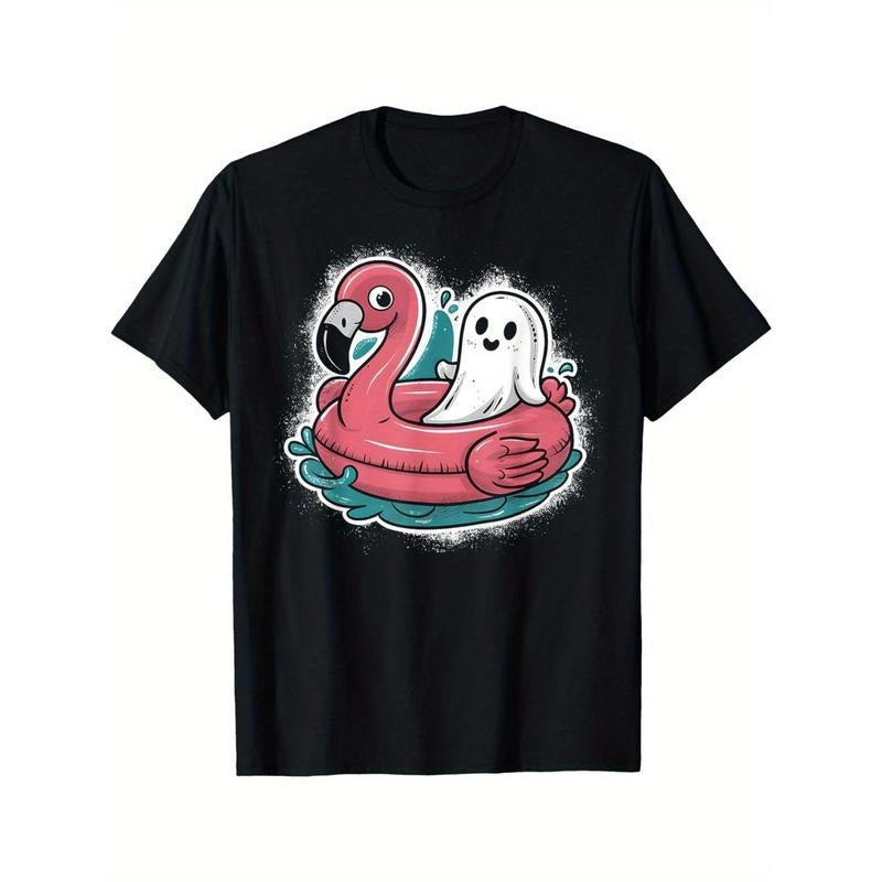 Ghosts in the Pool - Fun Scary Summer Summerween Halloween T-shirt Made in USA Hoodie, Sweatshirt | DripVista.com