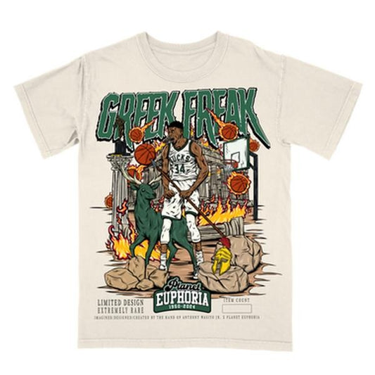 Giannis Antetokounmpo "Greek Freak" Tee