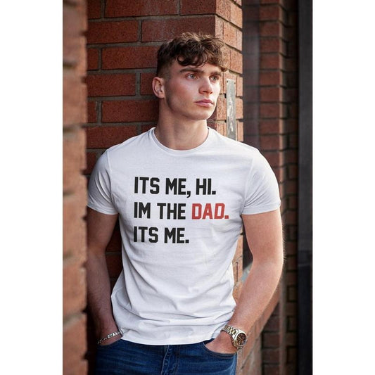 Gift for Father - Its Me, Hi, Im The Dad Its Me Shirt, Birthday Gift, Unique Fathers Day Shirt - Unique Music Tour Outfit - Mens Clothing style 02