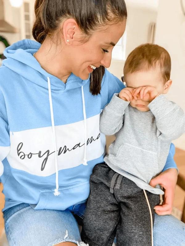 Giftifymama Boy Mama Breastfeeding Nursing Hoodie