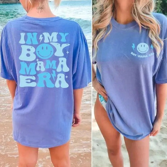 Giftifymama In My Boy Mama Era Nursing shirt