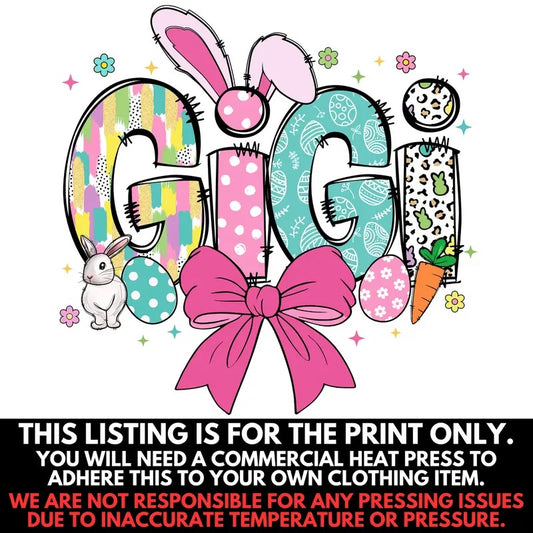 Gigi Easter Coquette Print - PRINT ONLY 'NLB'