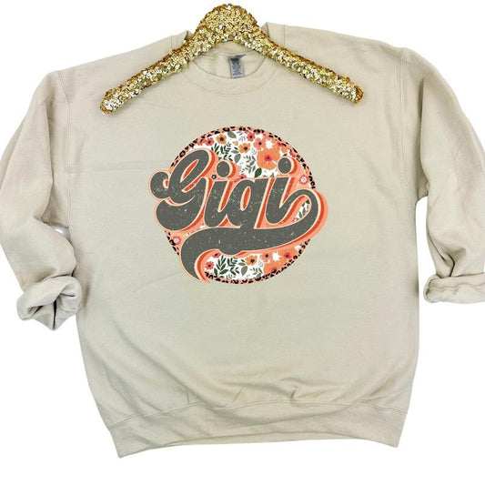 Gigi Flower Mix Sweatshirt 'NLB'