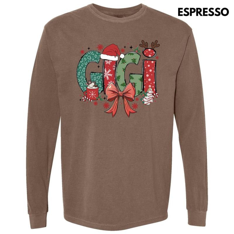 Gigi Jolly Theme Long Sleeve Comfort Colors T-Shirt 'NLB' Hoodie, Sweatshirt | DripVista.com