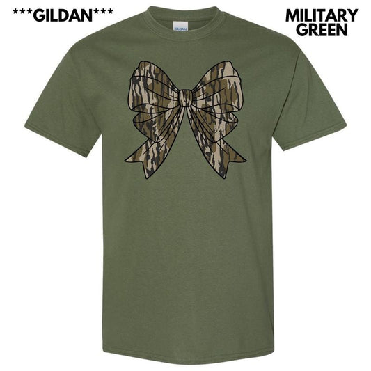 Gildan - Camouflage Bow T-Shirt 'NLB'