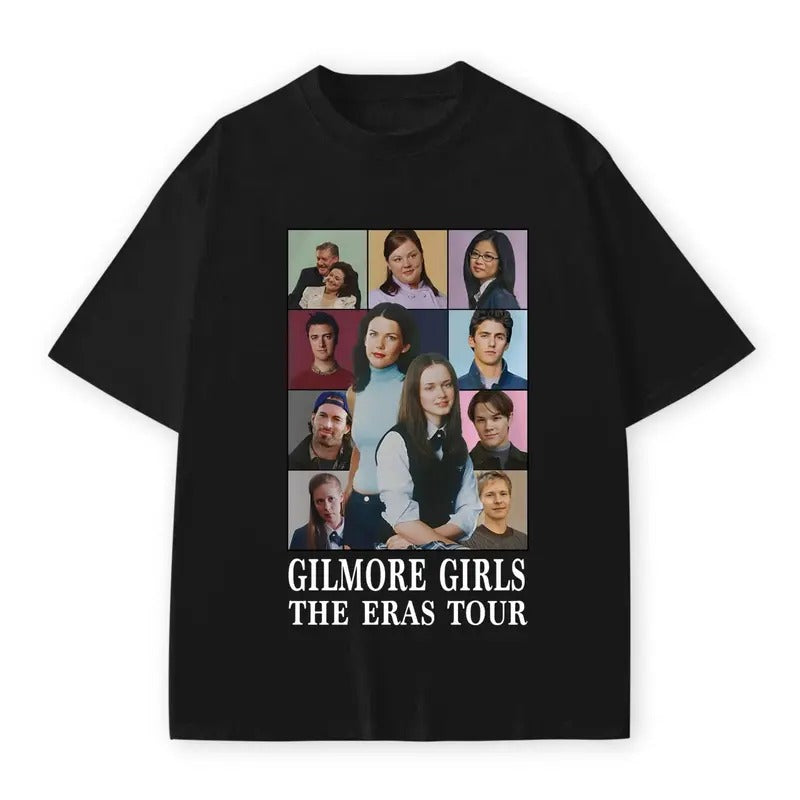 Gilmore Girl Eras T-Shirt, Stars Hollows T-Shirt, Tv Show Gifts T-Shirt, Unisex T-Shirt, Halloween Gifts, Gift For Fan, Gift For Her, Gift For Him Fabric Fit Top Womenswear