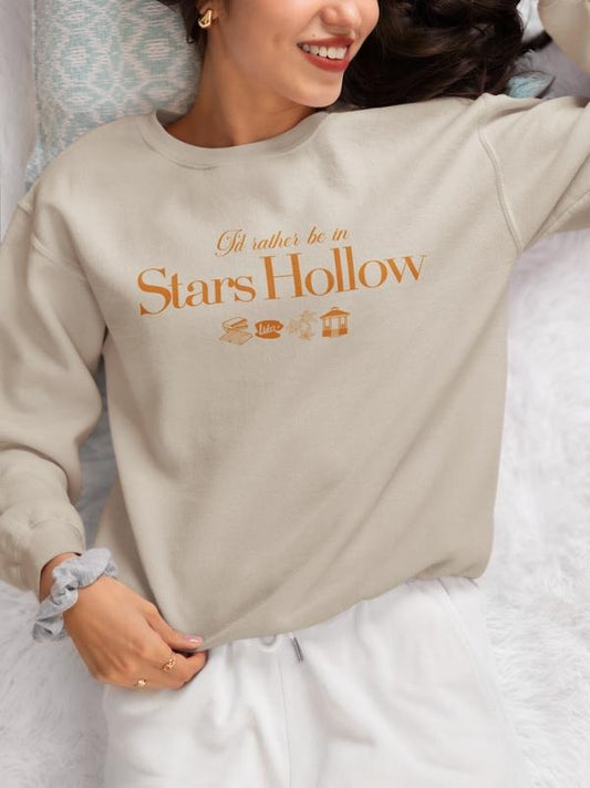 Gilmore Girls 'I'd Rather Be In Stars Hollow' Crewneck Sweatshirt
