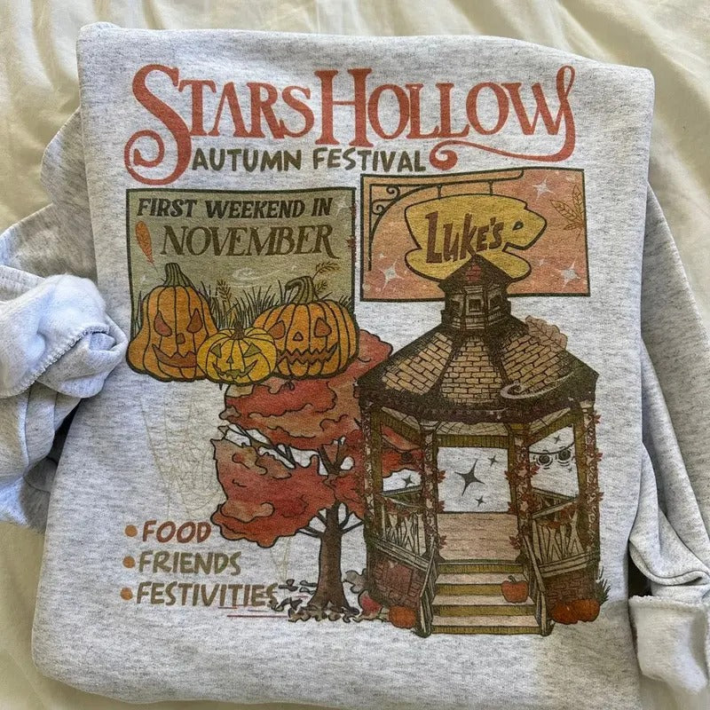 Gilmore Girls Autumn Festival Sweatshirt T-Shirts, Hoodie | DripVista.com