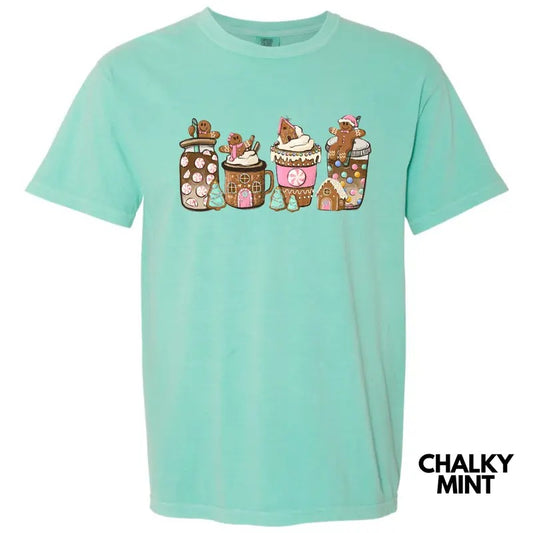 Gingerbread Lattes Comfort Colors T-Shirt 'NLB'