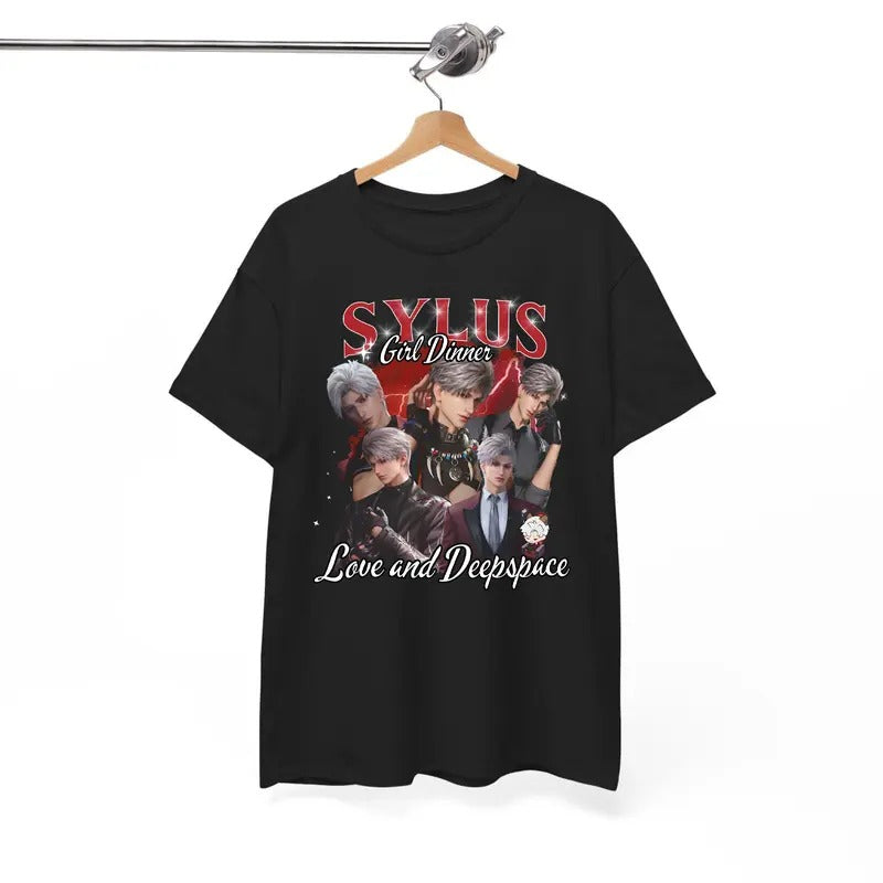 Girl Dinner Sylus Love and Deepspace Shirt, Love and Deepspace Shirt, Sylus  Love and Deepspace Shirt, Anime shirt, Xavier, Rafayel, Zayne, Sylus, Otome, Kawaii, anime, girl dinner, kpop, merch, Girl Dinner,