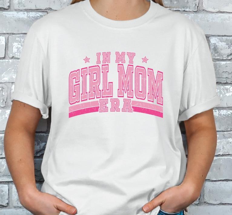 Girl Mom T-shirt Hoodie, Sweatshirt | DripVista.com