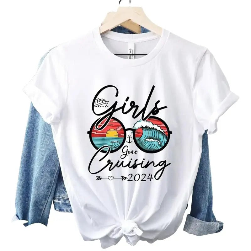 Girls Straw hat pirates Cruising Shirt, Cruise Shirt,Cruise Lovers Shirt,Vacation Cruise Trip Shirt,Matching Cruise...
