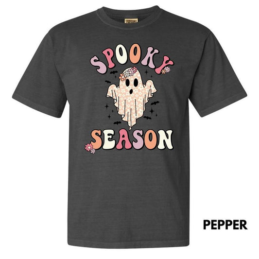 Girly Spooky Season Comfort Colors T-Shirt 'NLB'