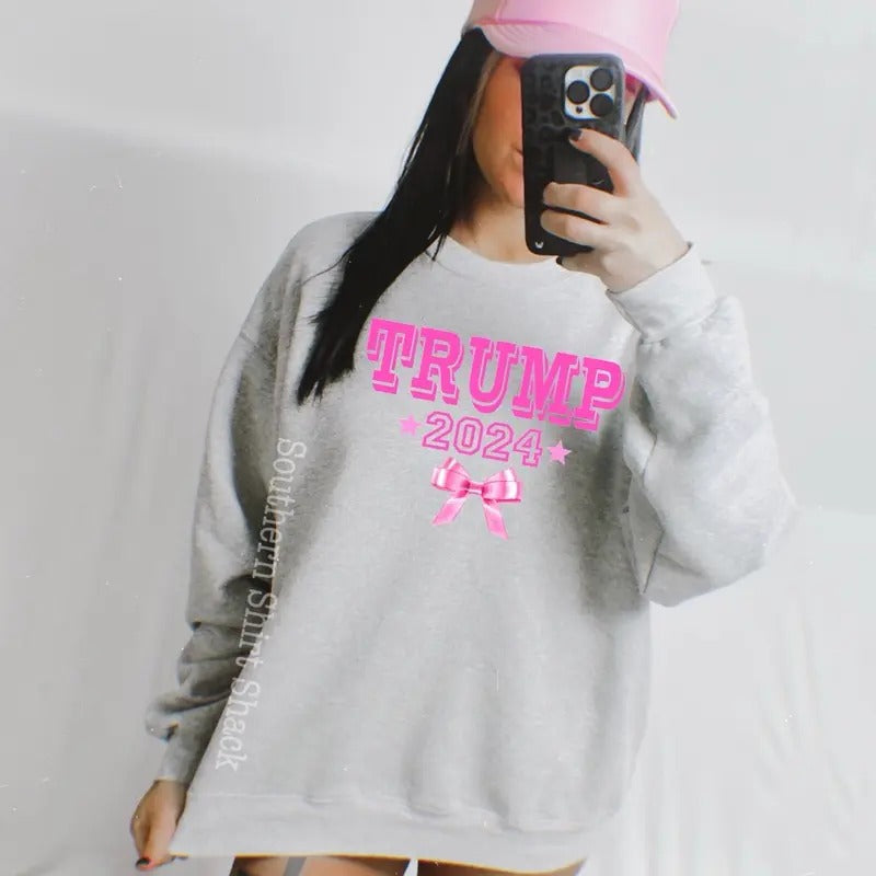 Girly Trump sweatshirt T-Shirts, Hoodie | DripVista.com