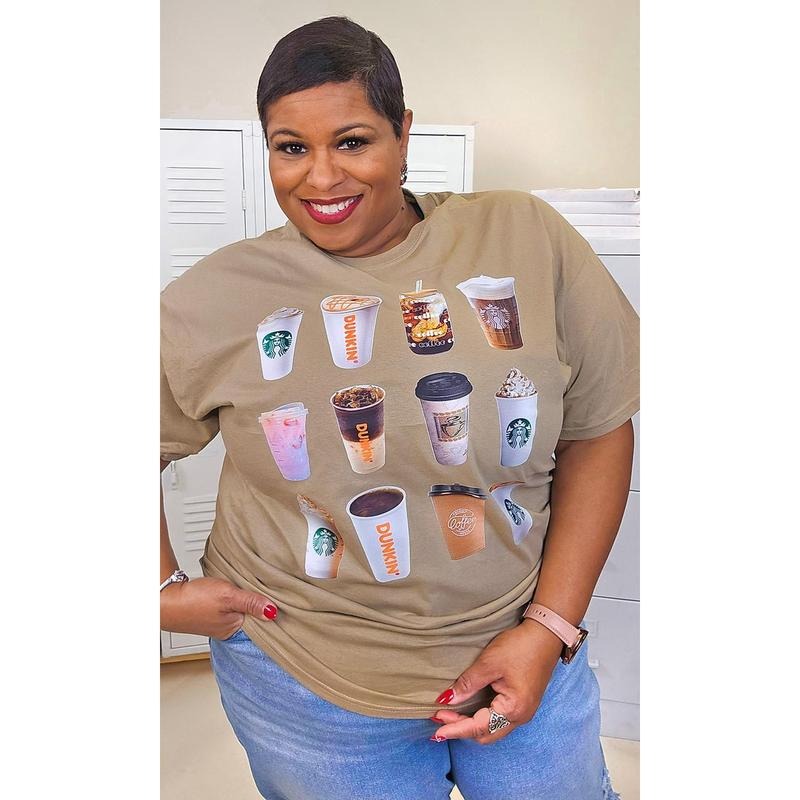 Give Me All the Coffee Graphic T-Shirt Hoodie, Sweatshirt | DripVista.com