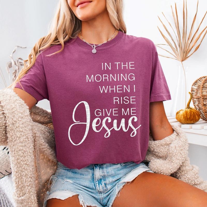 Give Me Jesus DTF Transfers - THIS IS NOT A SHIRT