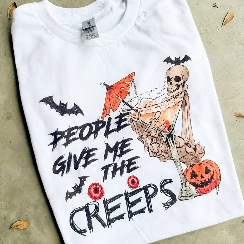 Give Me The Creeps Graphic Top