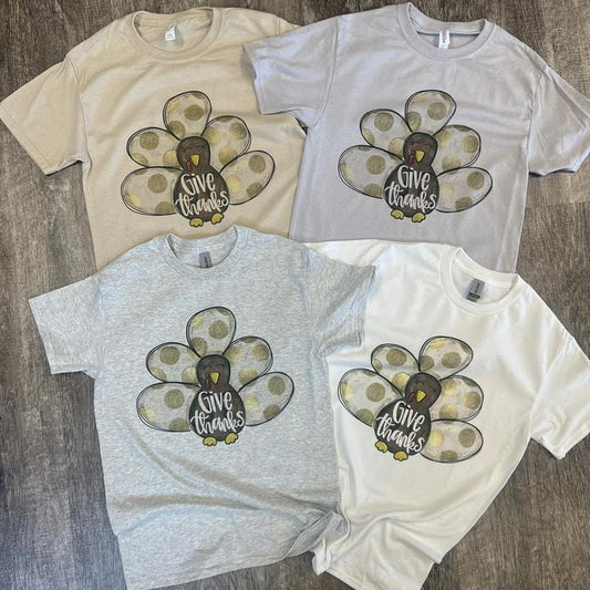 Give Thanks Turkey Tee