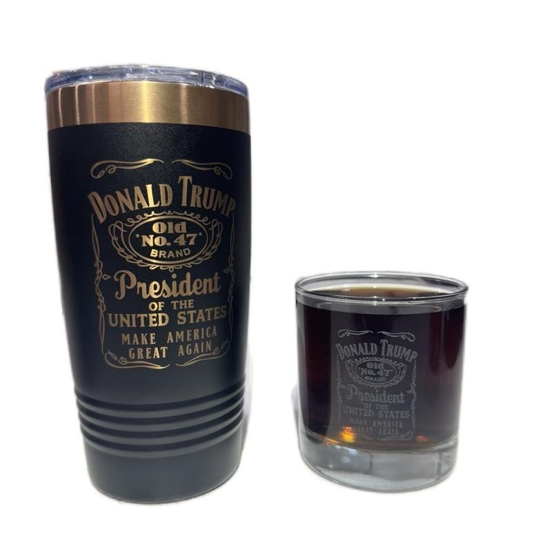 DT Old Number 47 Tumbler / Glass Beverage Holder Combo Pack T-Shirts, Hoodie, Sweatshirt | DripVista.com