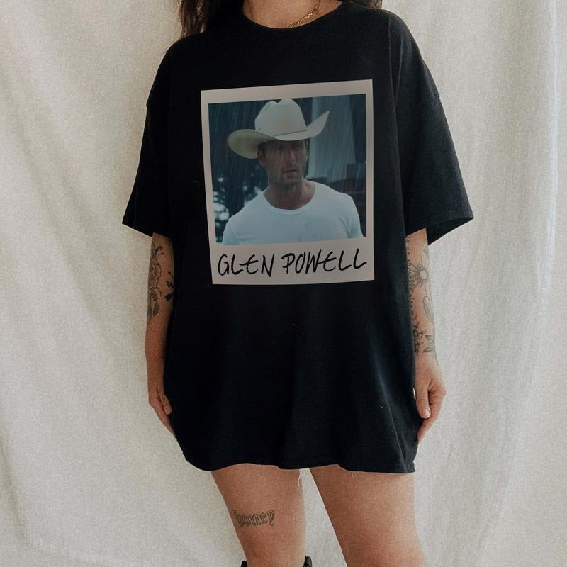 Glen Powell Cowboy T-shirt, Sweatshirt, Hoodie