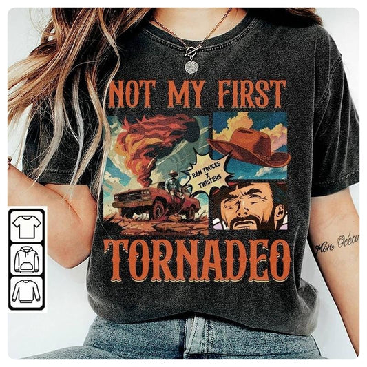 Glen Powell Not My First Tornadeo Bootleg Shirt If You Feel It Chase It Shirt Glen Powell TShirt Twister Movie TShirt