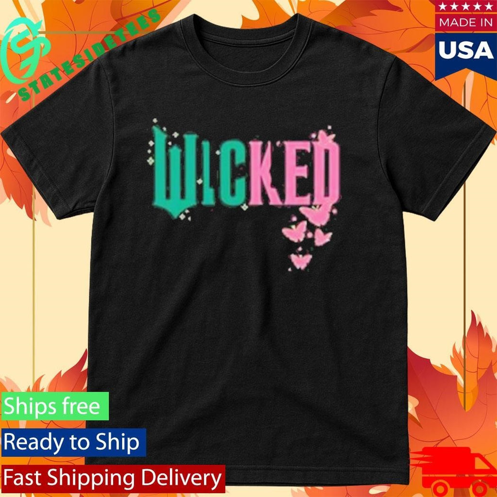 Glinda & Elphaba Logo Split Juniors Shirt