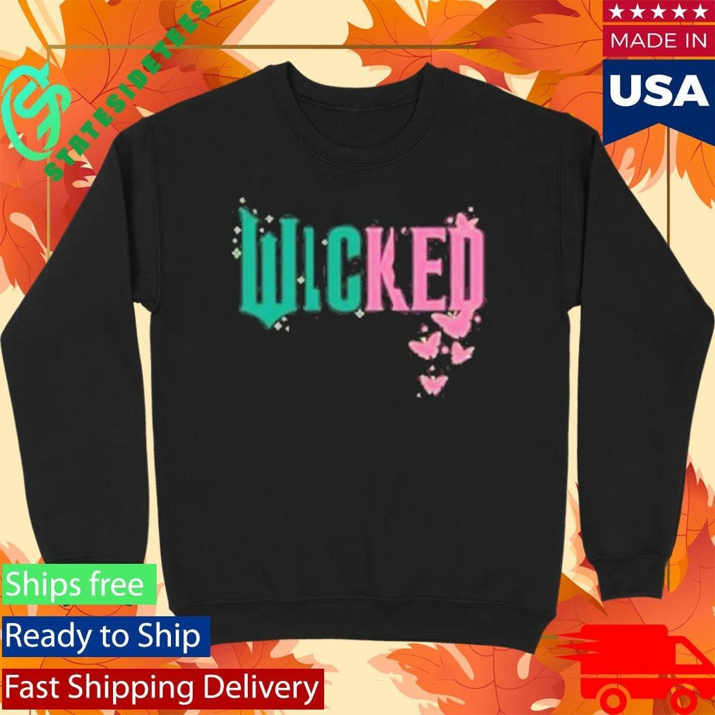 Glinda & Elphaba Logo Split Juniors Shirt