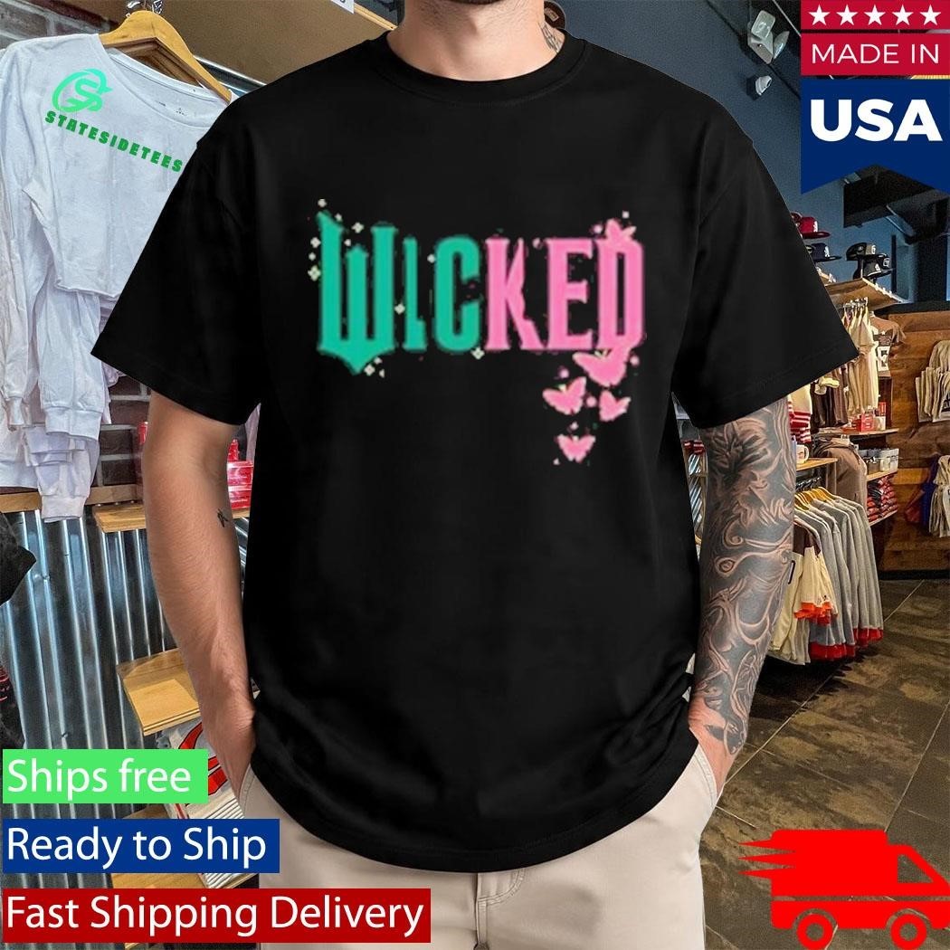 Glinda & Elphaba Logo Split Juniors Shirt