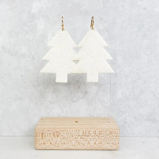 Glitz Christmas Tree Earrings