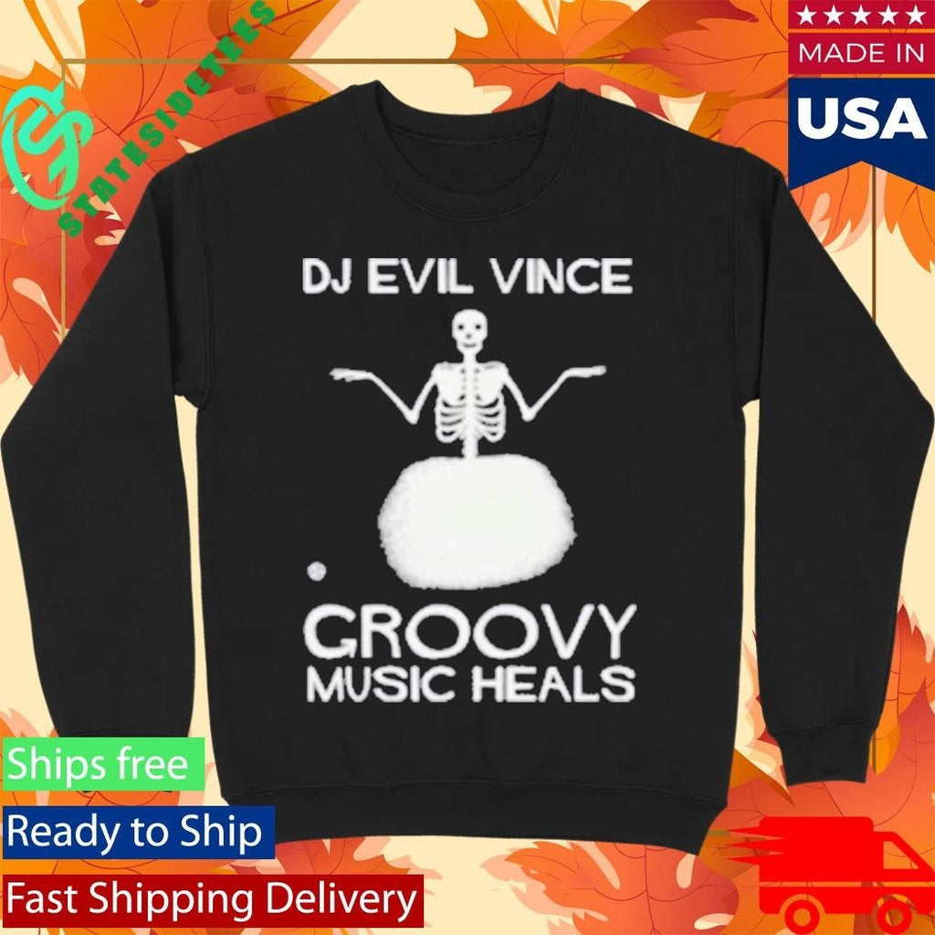Go Ahead Groovy Music Heals Shirt
