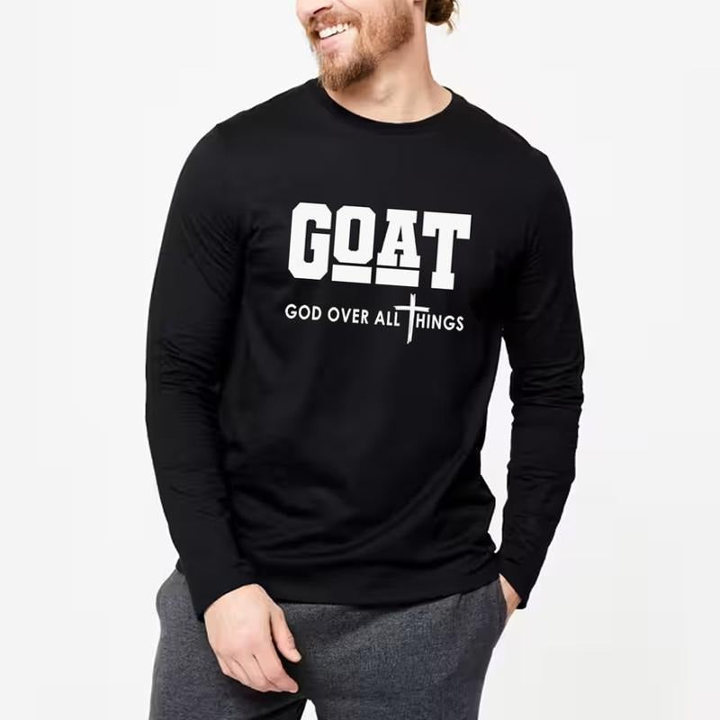 Goat FOG Over Spiky hair fighters Things Long Sleeve Tshirt Gildan for Men for Women Hoodie, Sweatshirt | DripVista.com