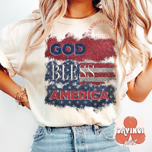 God Bless America Shirt 4th Of July Shirt Christian 4th Of July Shirt America Shirt Christian Shirt Blessed Shirt Fourth Of July Shirt Shirt Designs